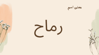 معنى اسم رماح