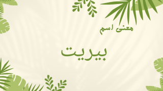 معنى اسم بيريت