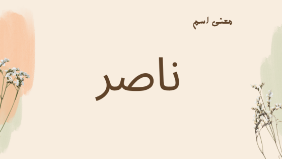 معنى اسم ناصر