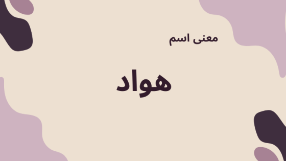 معنى اسم هواد