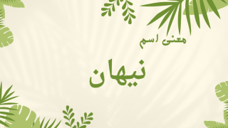 معنى اسم نيهان