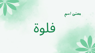 معنى اسم فلوة